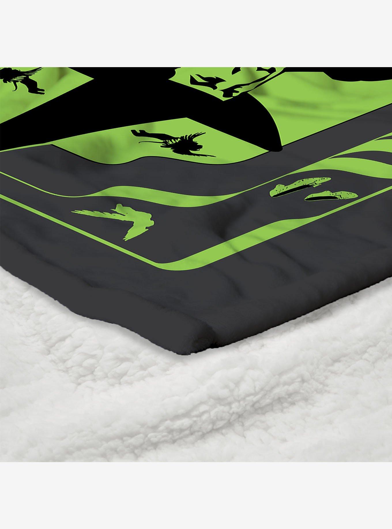 The Wizard of Oz Don't Add Water Silk Touch Sherpa Throw Blanket, , alternate