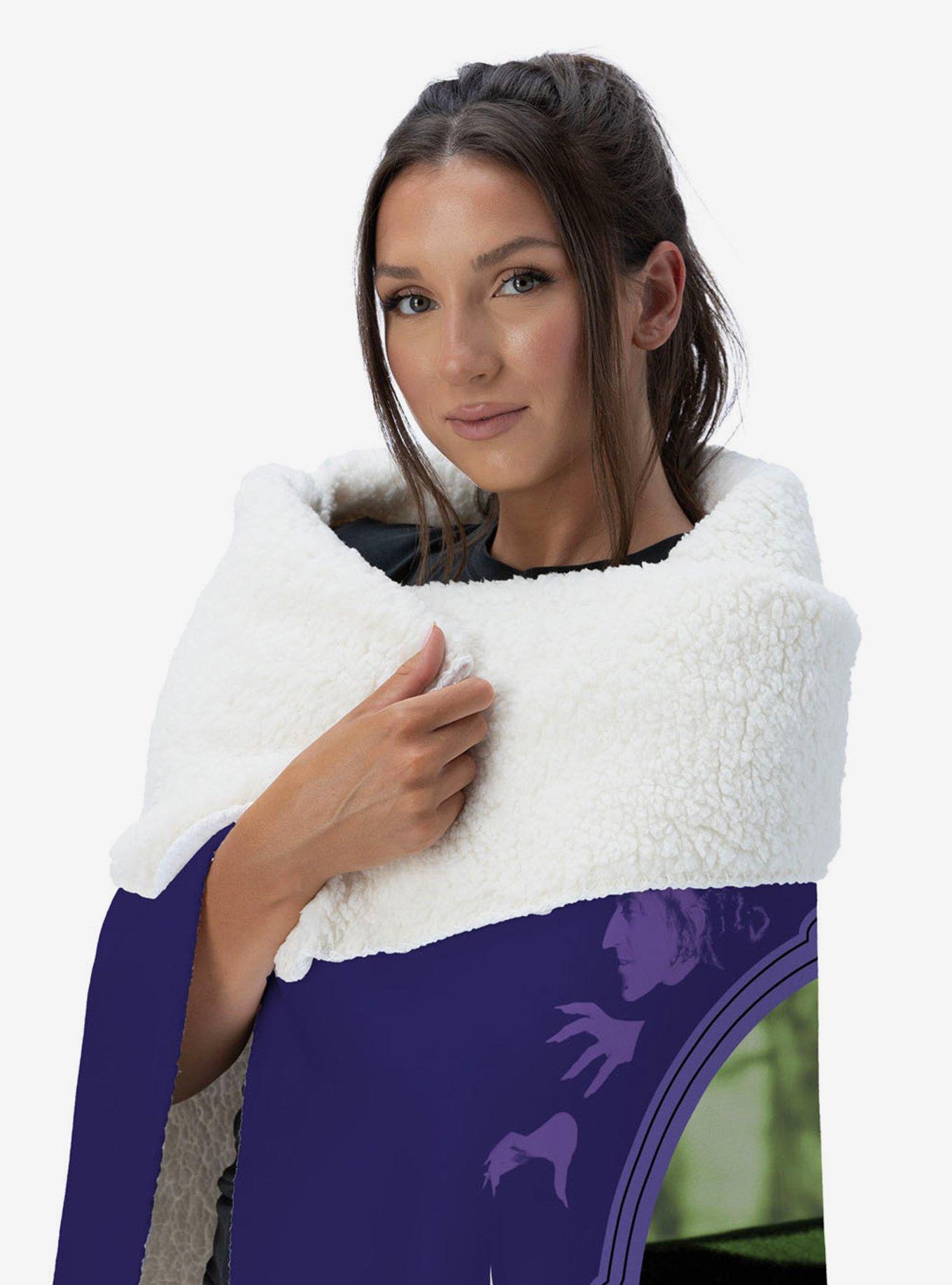 The Wizard of Oz Wicked Bad Silk Touch Sherpa Throw Blanket, , alternate
