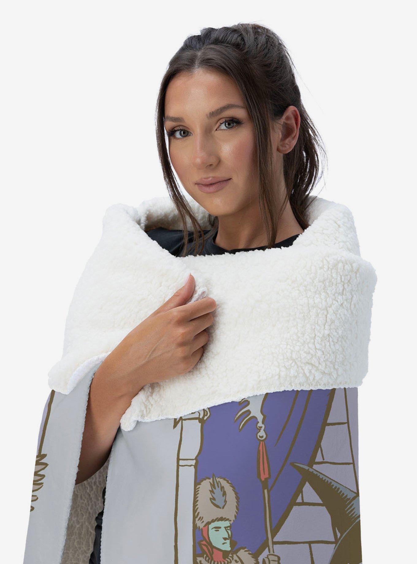 The Wizard of Oz Wicked Witch Silk Touch Sherpa Throw Blanket, , alternate