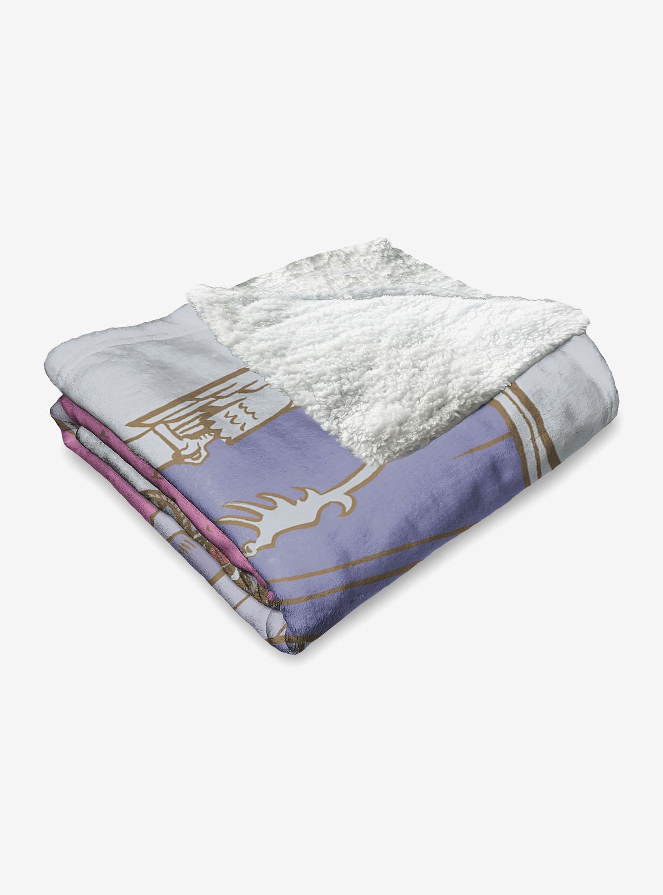 The Wizard of Oz Wicked Witch Silk Touch Sherpa Throw Blanket, , alternate