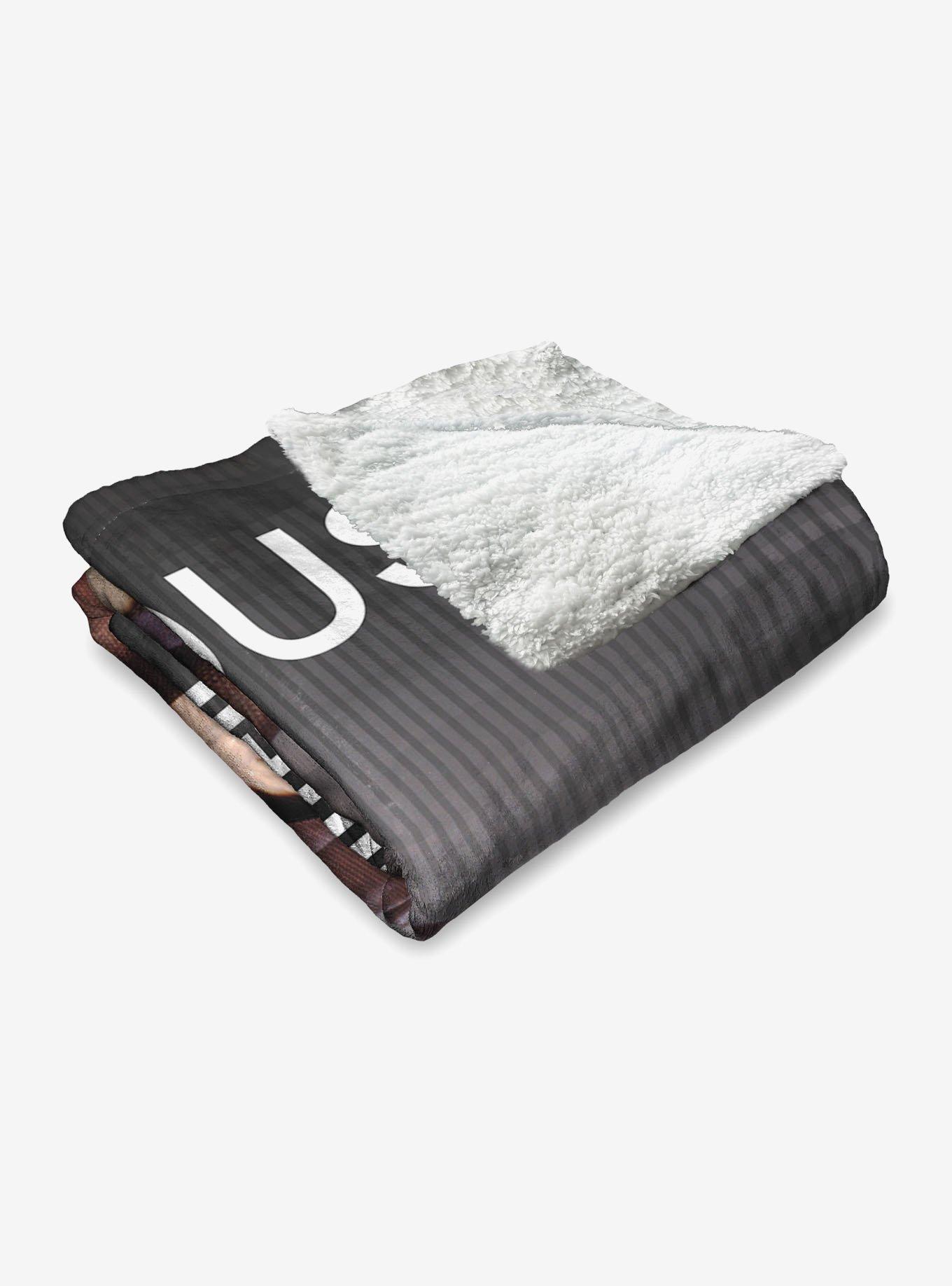 Star Wars Classic Quotes Darth Sidious Silk Touch Sherpa Throw Blanket, , alternate