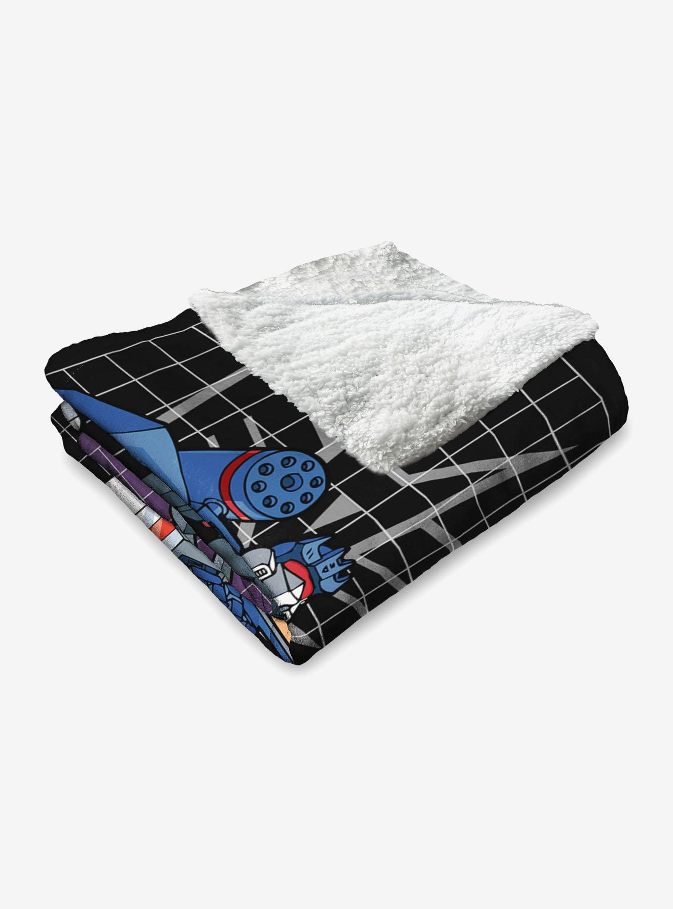 Transformers G1 Grid Optimus Prime Silk Touch Sherpa Throw Blanket, , alternate