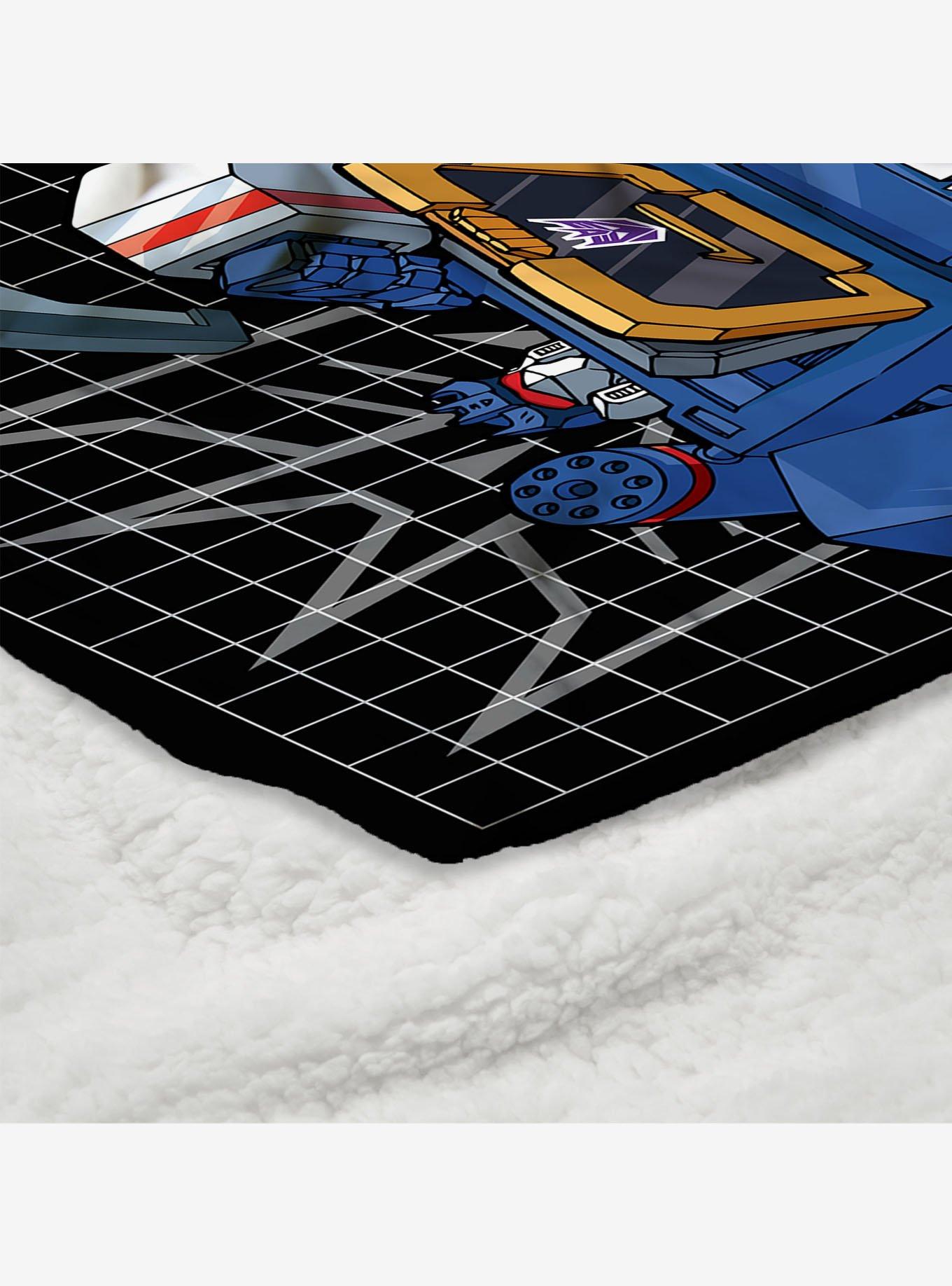Transformers G1 Grid Optimus Prime Silk Touch Sherpa Throw Blanket, , alternate