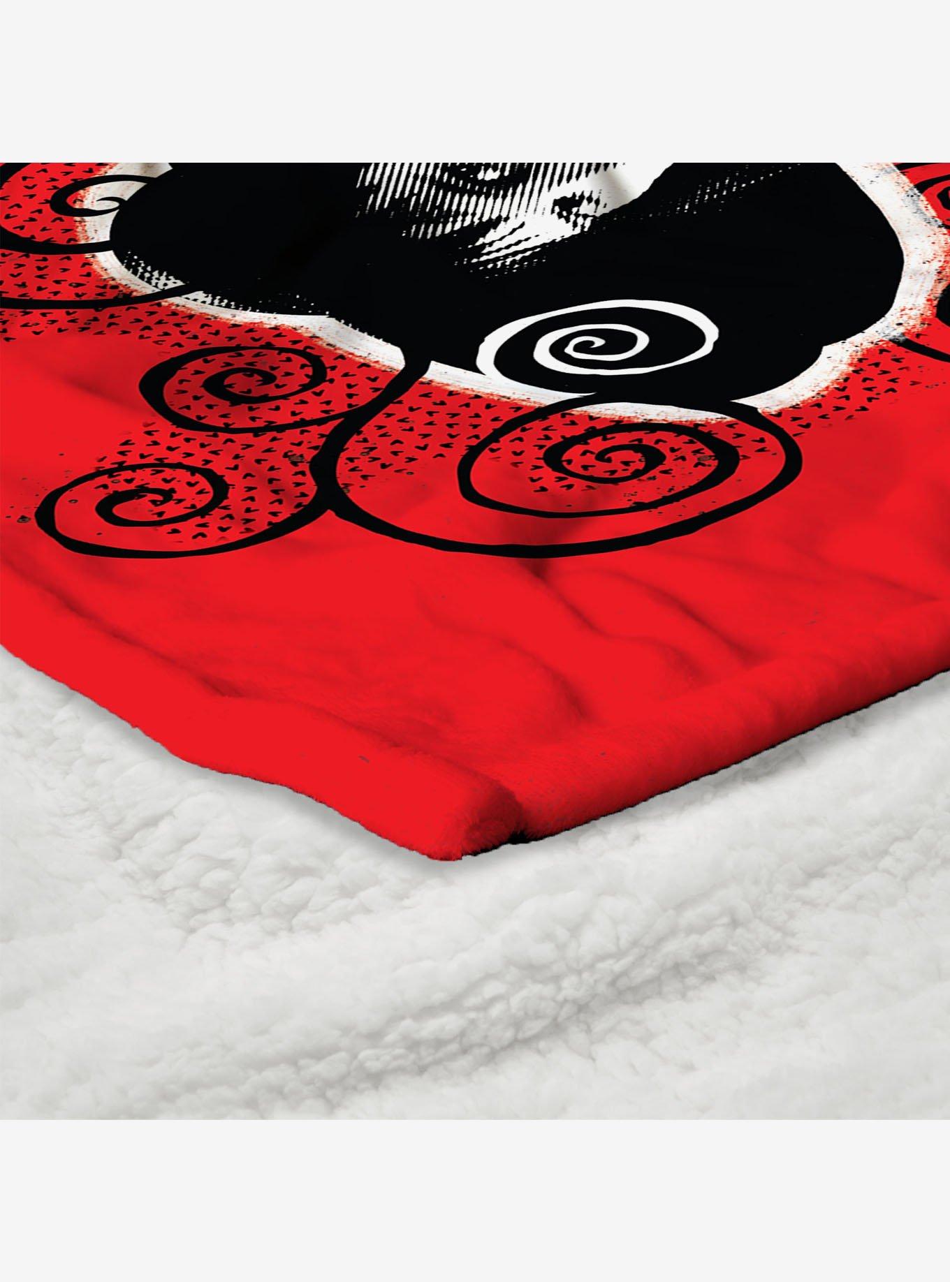 Beetlejuice So So Strange Silk Touch Sherpa Throw Blanket, , alternate