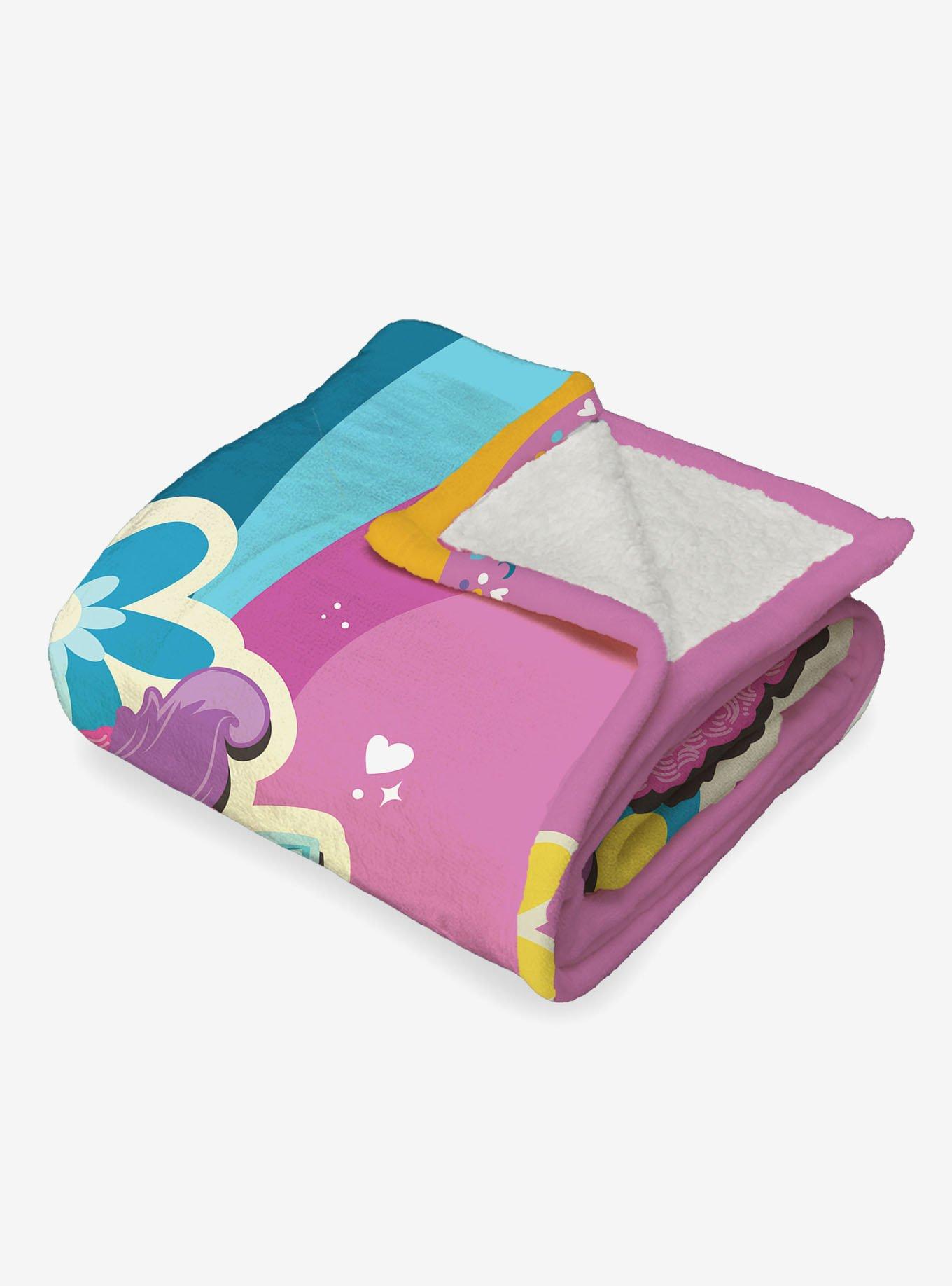 Furby Funky Furby Silk Touch Sherpa Throw Blanket, , alternate