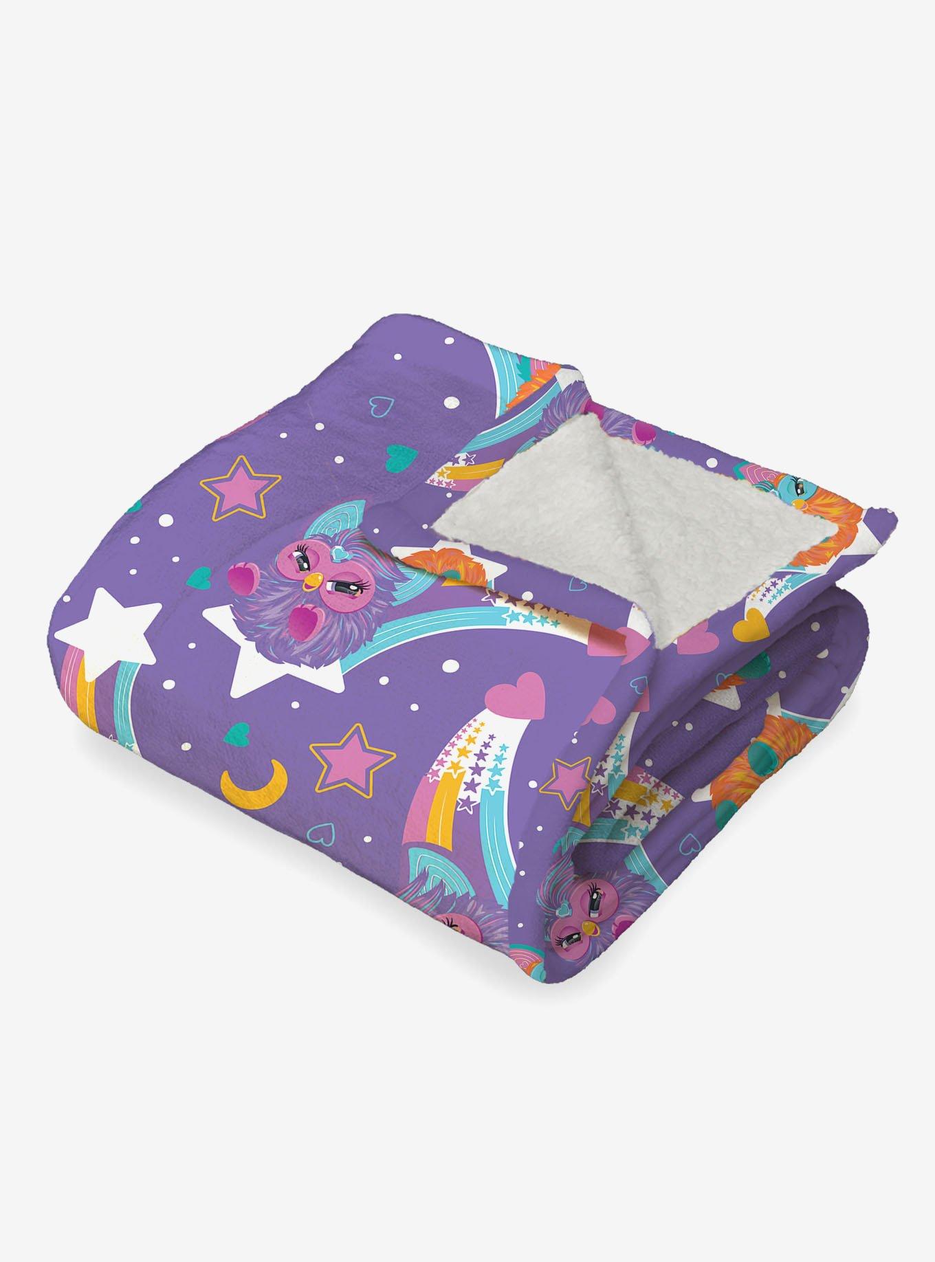 Furby Shooting Stars Silk Touch Throw Blanket, , alternate