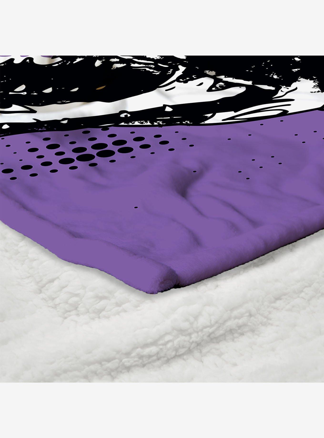 Beetlejuice I Hate Sandworms Silk Touch Sherpa Throw Blanket, , alternate