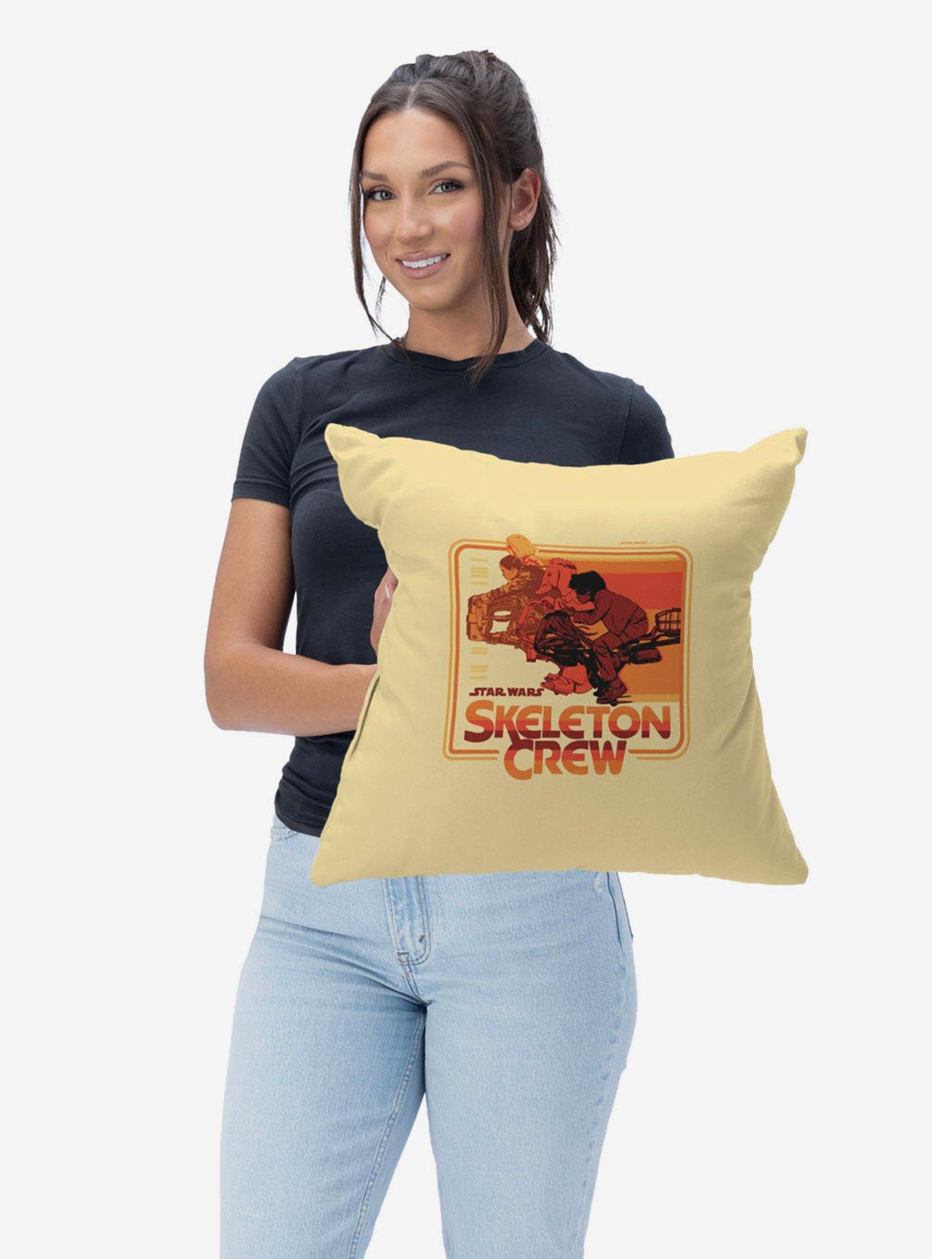 Star Wars Skeleton Crew Racers Throw Pillow, , alternate