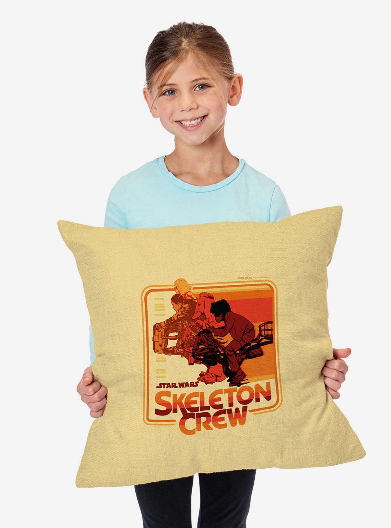 Star Wars Skeleton Crew Racers Throw Pillow, , alternate