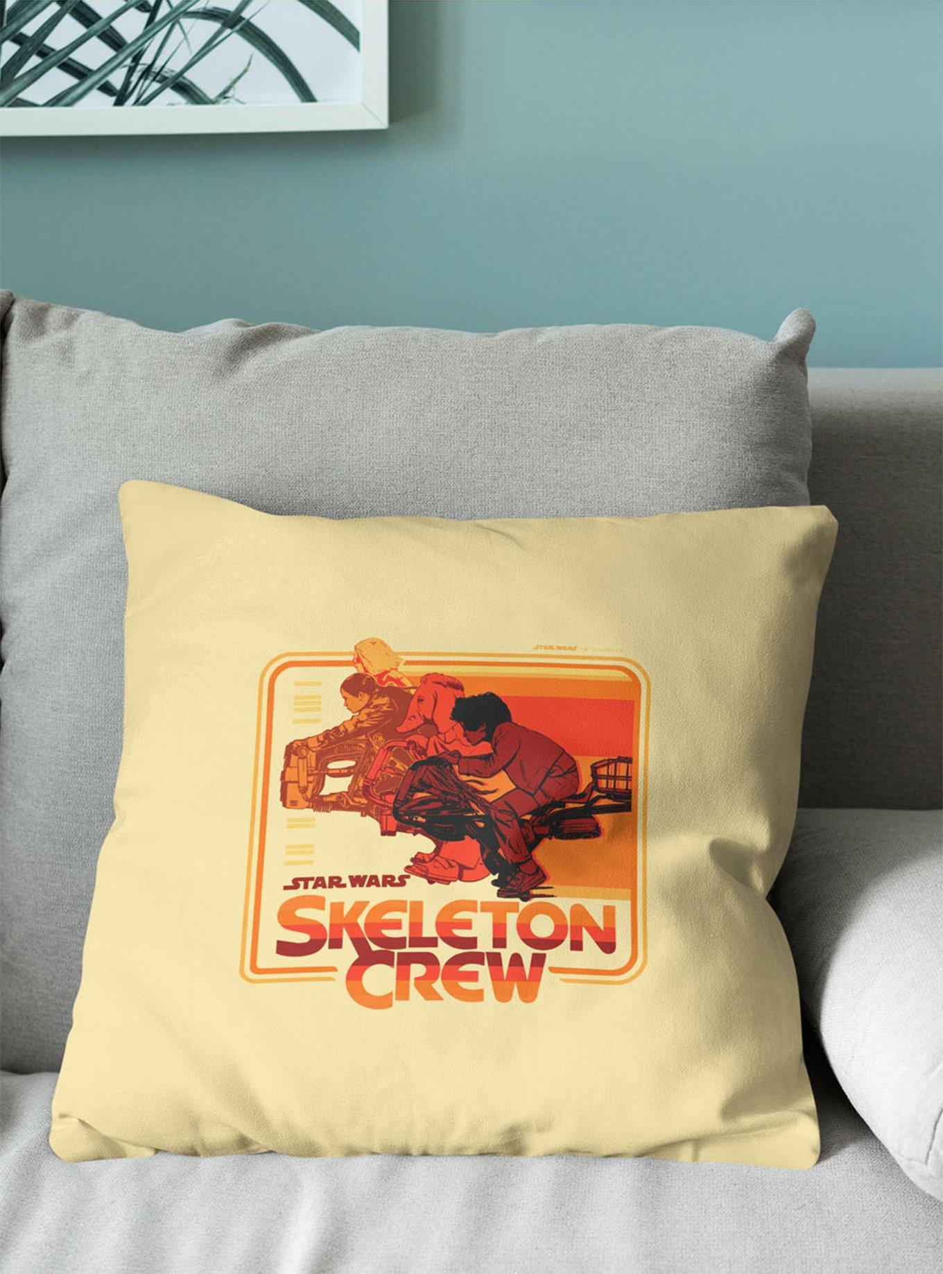 Star Wars Skeleton Crew Racers Throw Pillow, , alternate