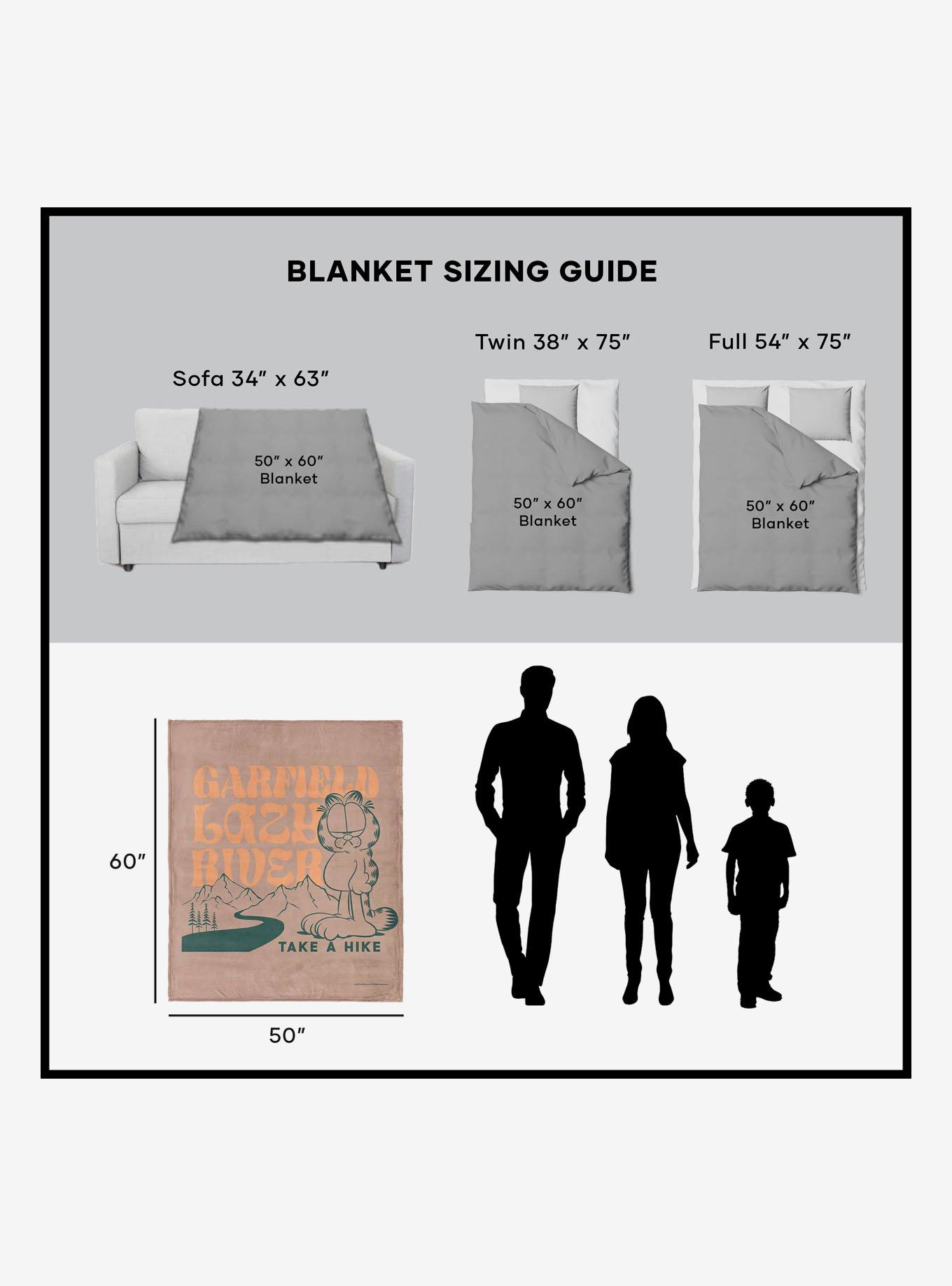 Garfield Take A Hike 50x60" Silk Touch Throw Blanket, , alternate