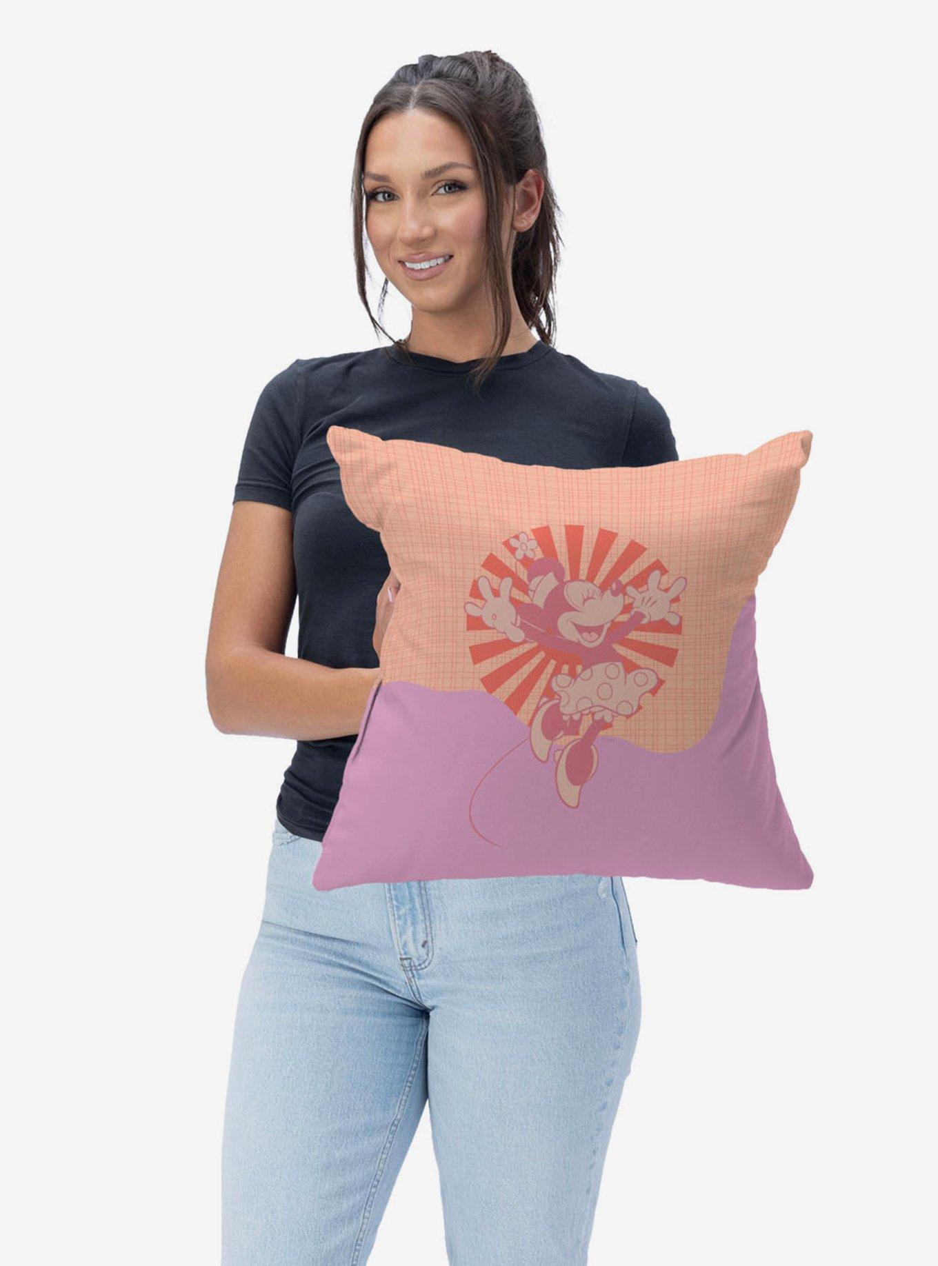 Disney Mickey & Friends Jumping For Joy Throw Pillow, , alternate