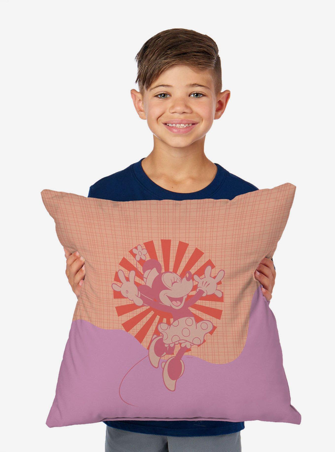 Disney Mickey & Friends Jumping For Joy Throw Pillow, , alternate