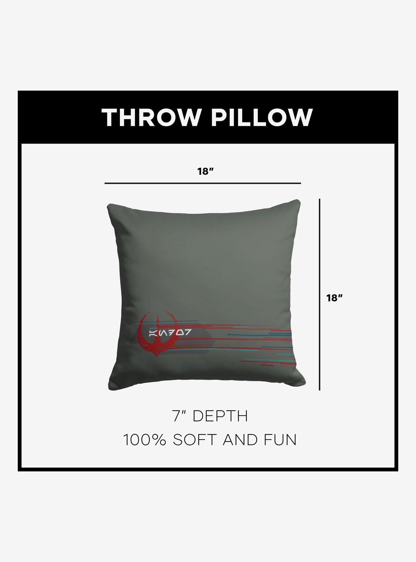 Star Wars Andor Imperial Red Throw Pillow, , alternate