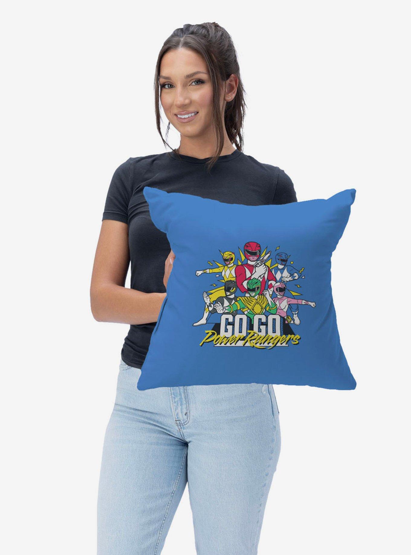 Mighty Morphin Power Rangers Go Go Mighty Morphin Power Rangers Throw Pillow, , hi-res