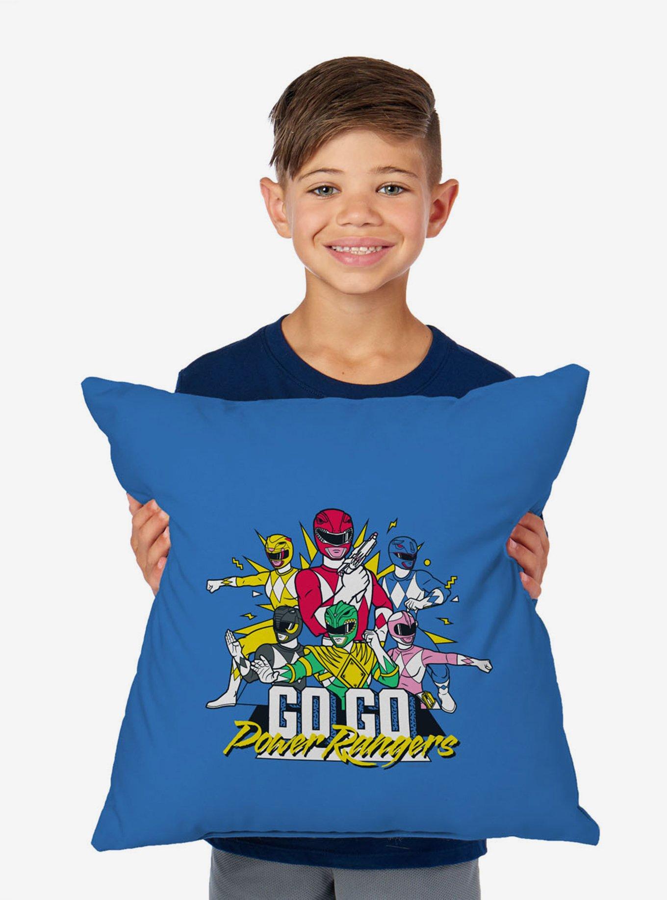 Mighty Morphin Power Rangers Go Go Mighty Morphin Power Rangers Throw Pillow, , alternate