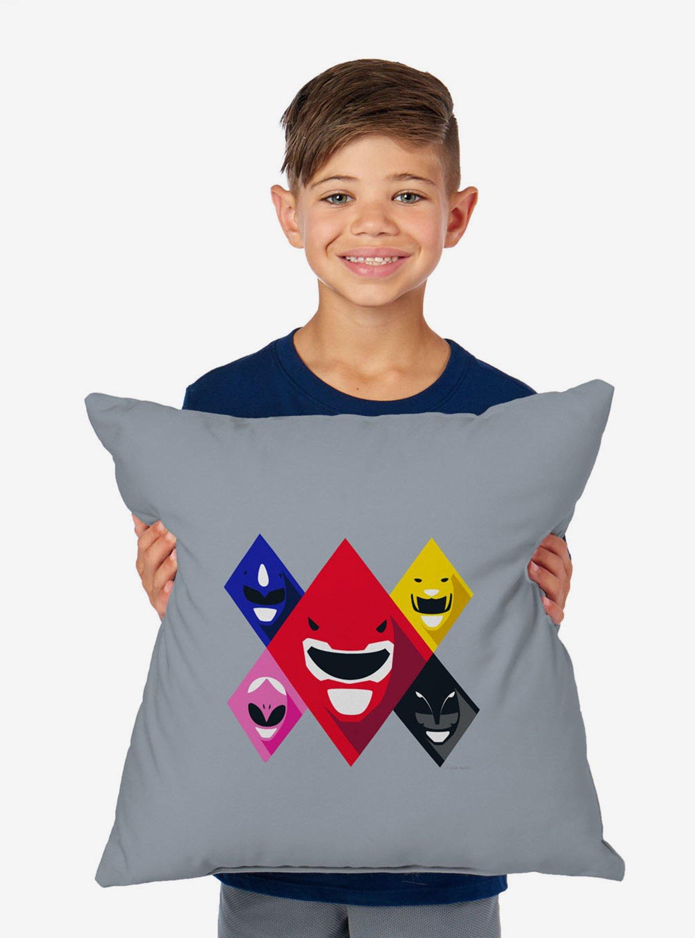 Mighty Morphin Power Rangers Ranger Diamonds Throw Pillow, , alternate