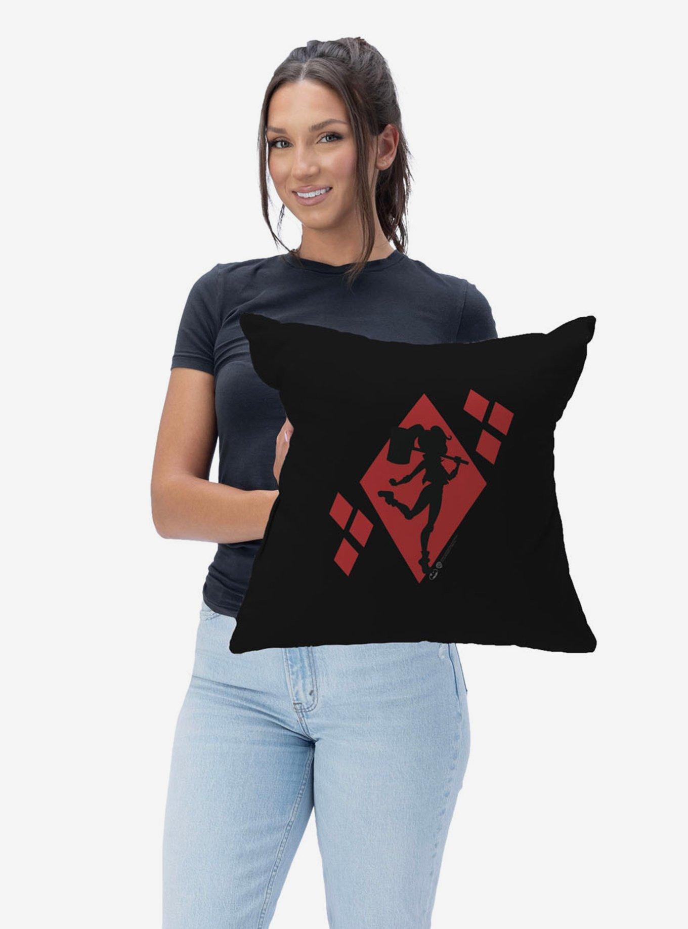 DC Comics Diamond Heart Throw Pillow, , hi-res