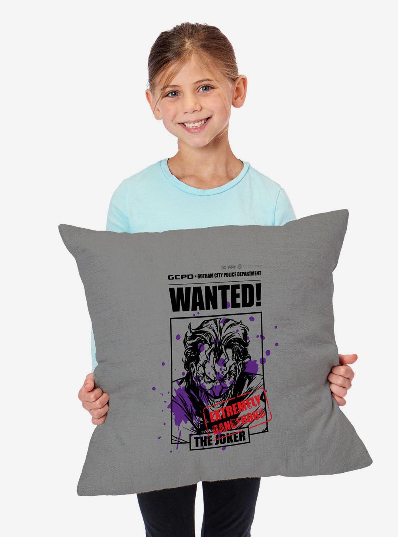 DC Comics Extremely Dangerous Throw Pillow, , alternate