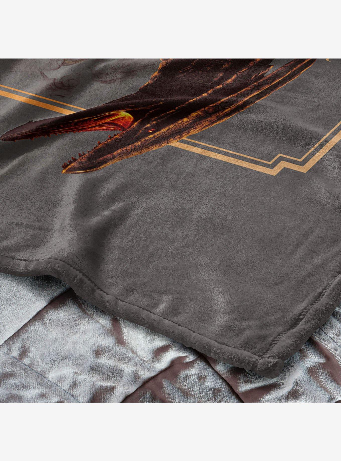 House of the Dragon Let It Reign 50x60" Silk Touch Throw Blanket, , alternate