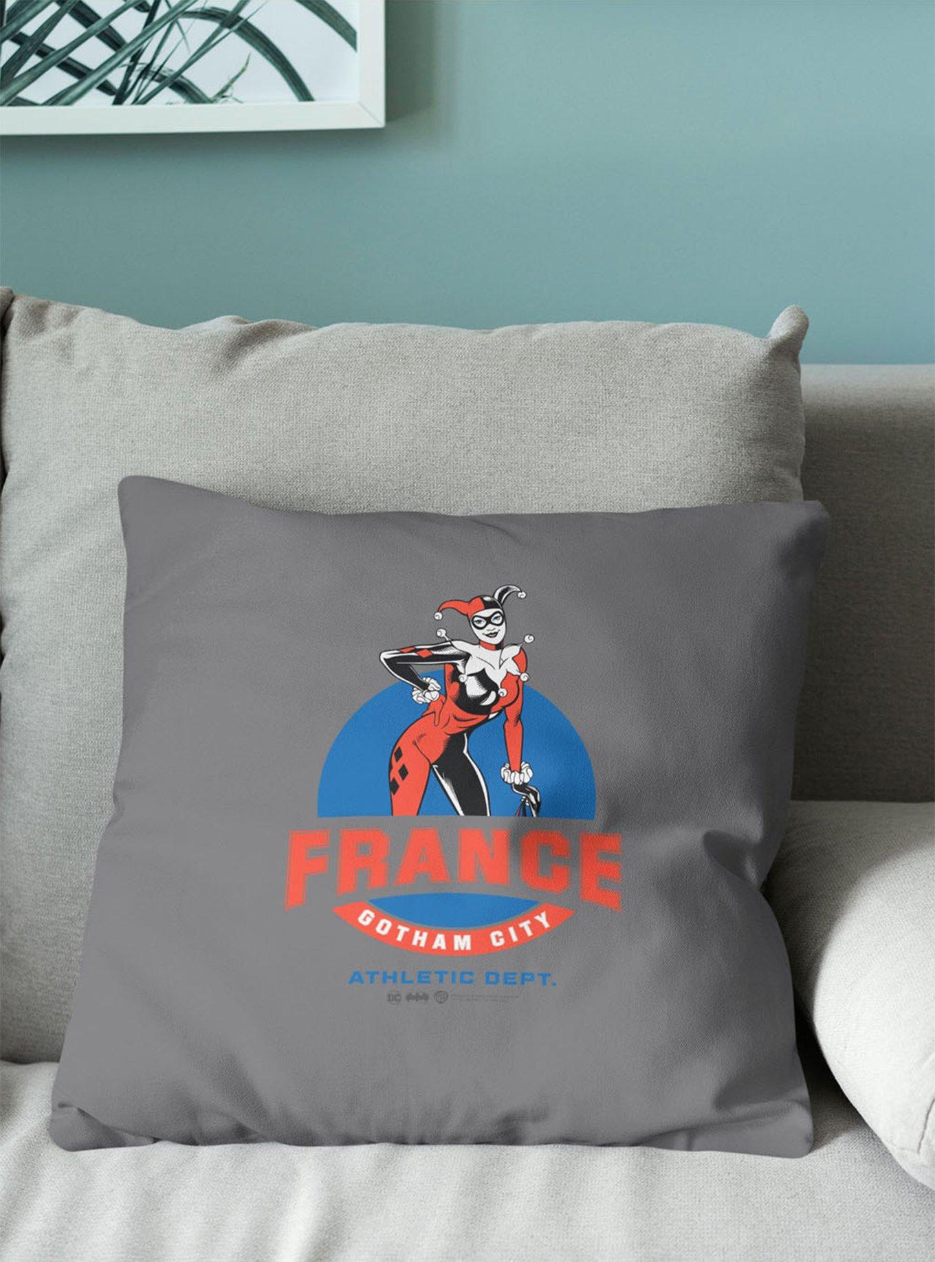DC Comics Gotham Athletic Dept. Throw Pillow, , alternate