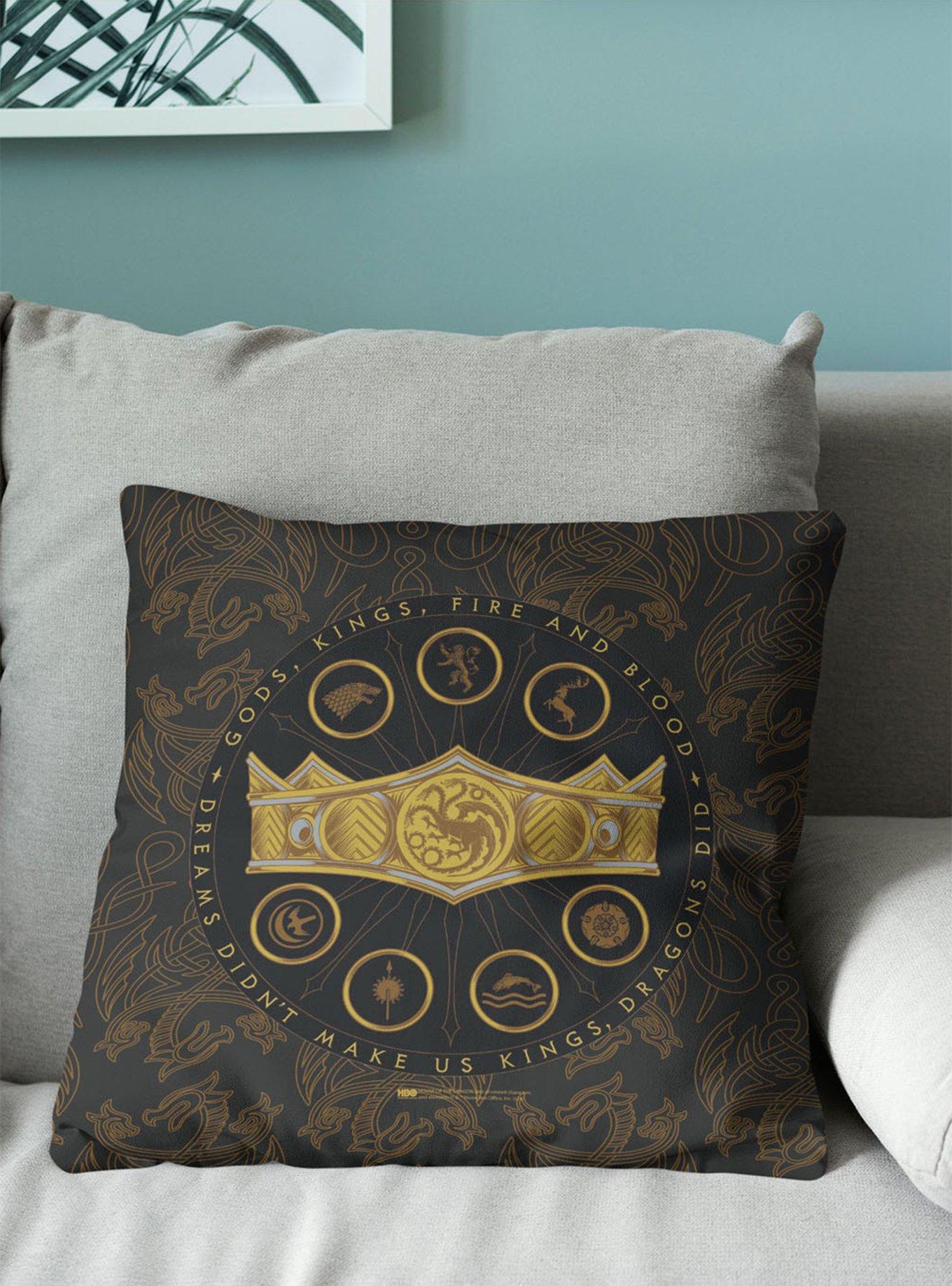 House of the Dragon Dragons Did Throw Pillow, , alternate