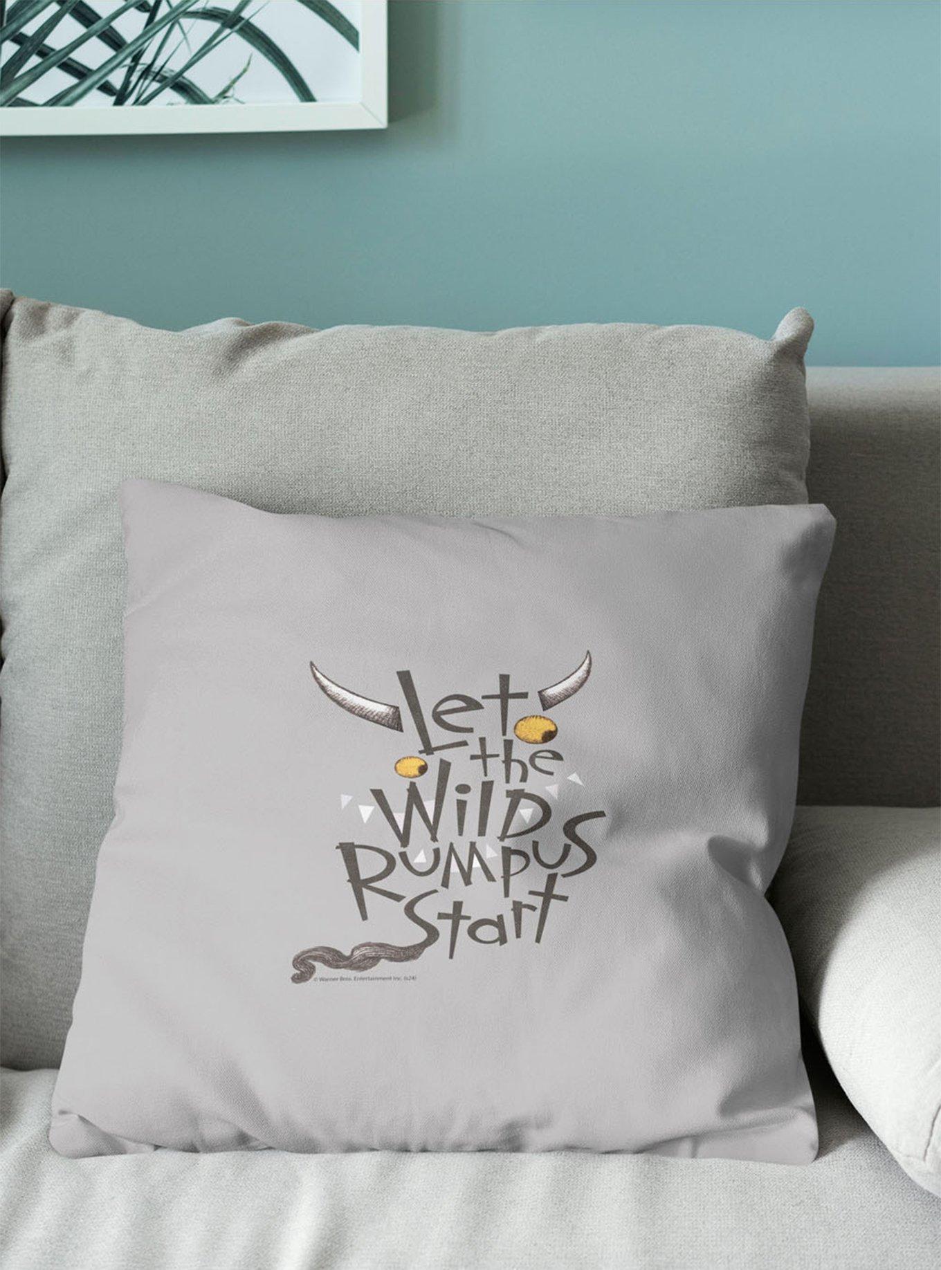 Where The Wild Things Are Wild Rumpus Throw Pillow, , alternate