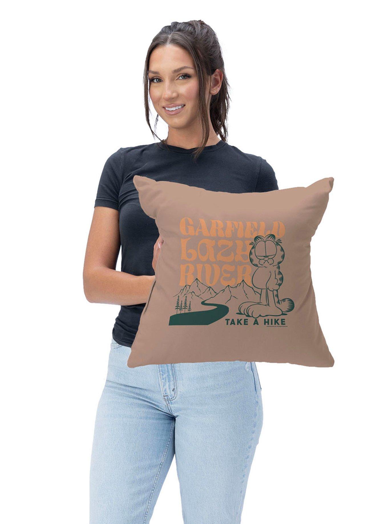 Garfield Take A Hike Throw Pillow, , hi-res