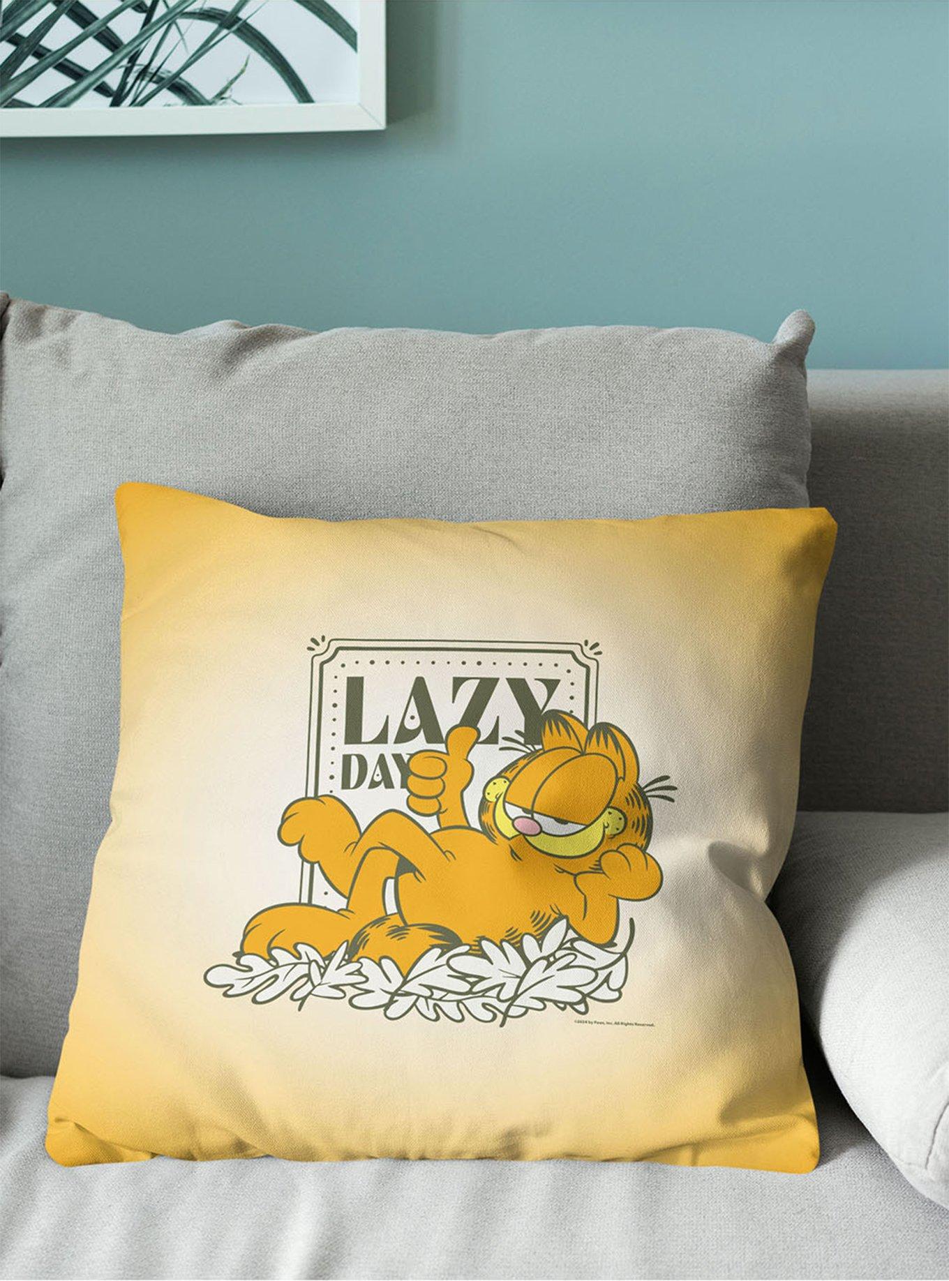 Garfield Lazy Day Throw Pillow, , alternate