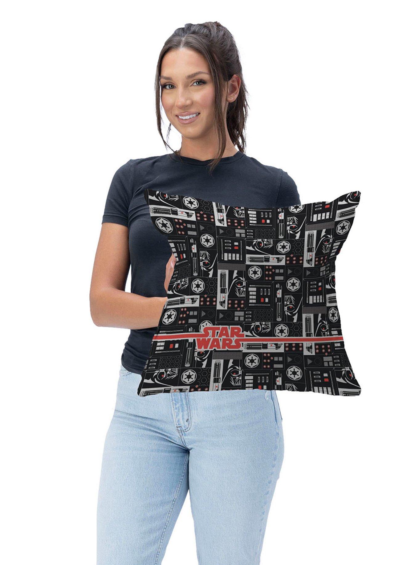 Star Wars Repeats and Patterns Darth Vader Throw Pillow, , alternate