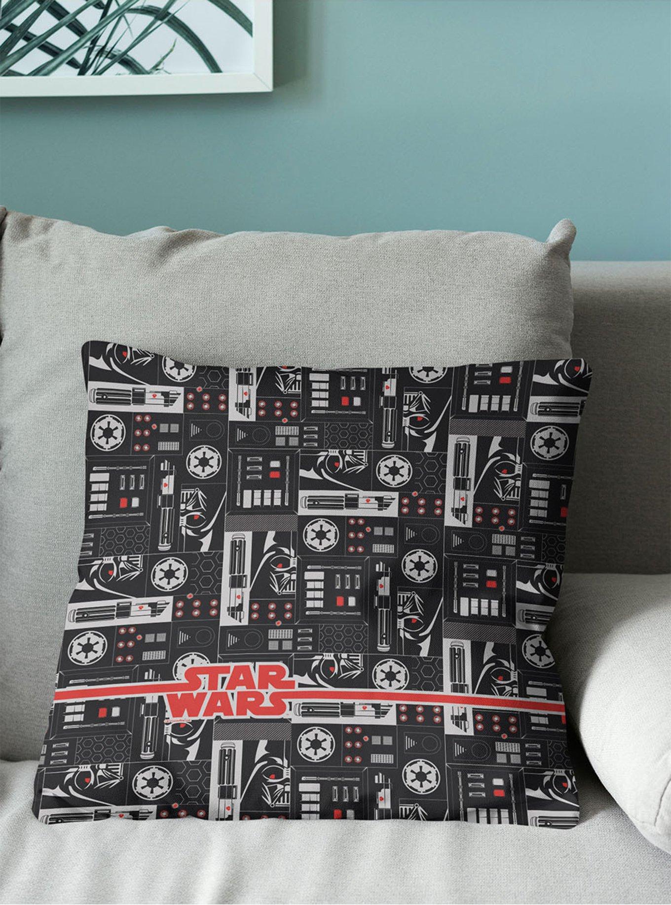 Star Wars Repeats and Patterns Darth Vader Throw Pillow, , alternate