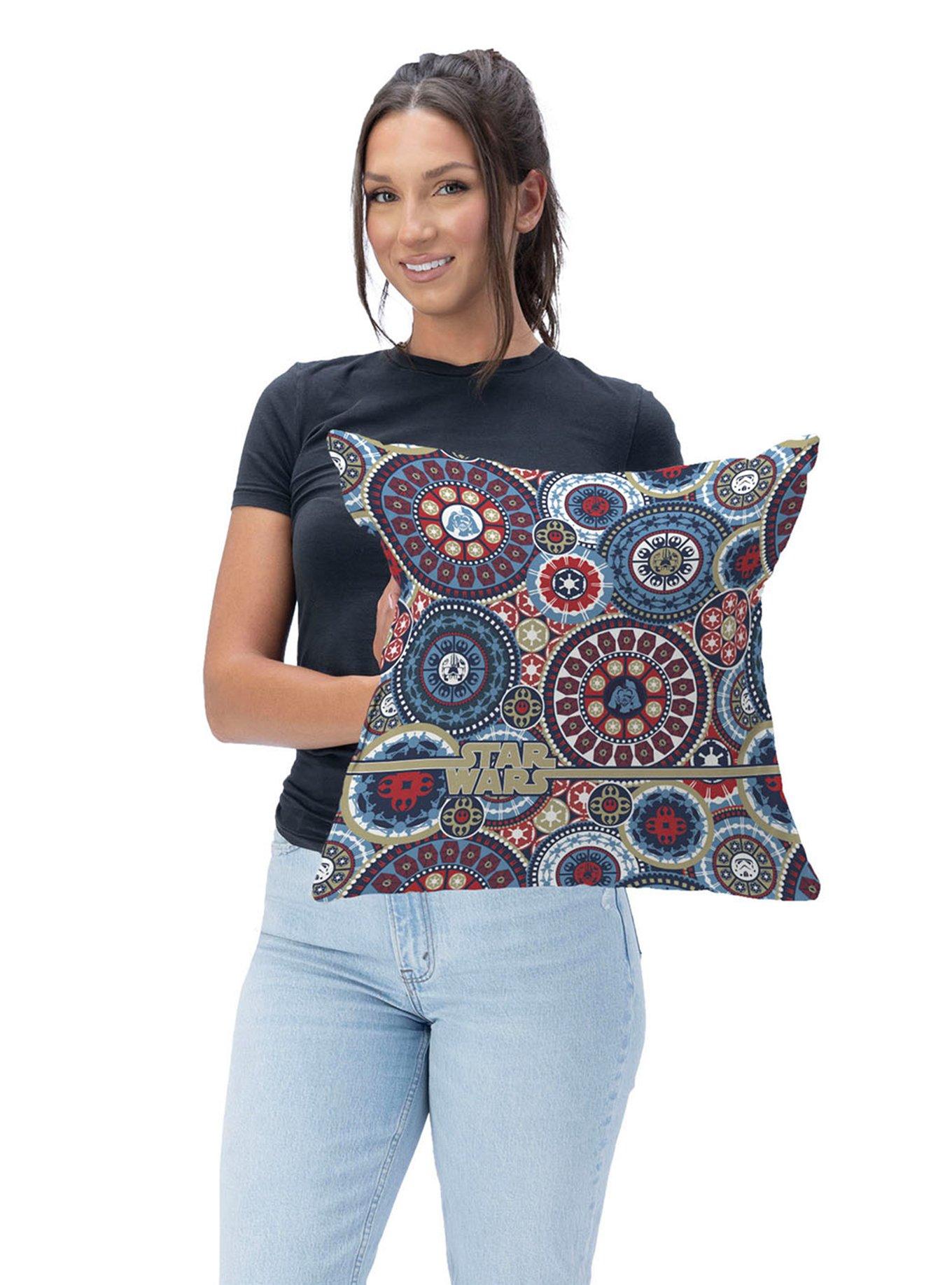 Star Wars Repeats and Patterns Mandala Throw Pillow, , alternate