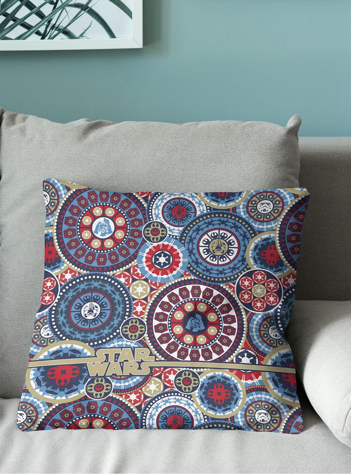 Star Wars Repeats and Patterns Mandala Throw Pillow, , alternate