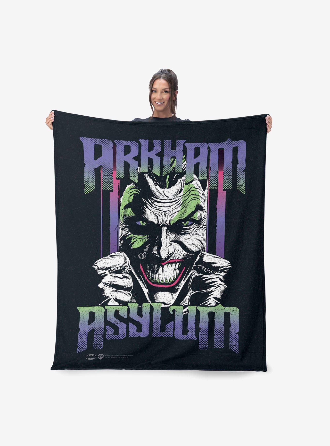 DC Comics Arkham Asylum 50x60" Silk Touch Throw Blanket, , hi-res