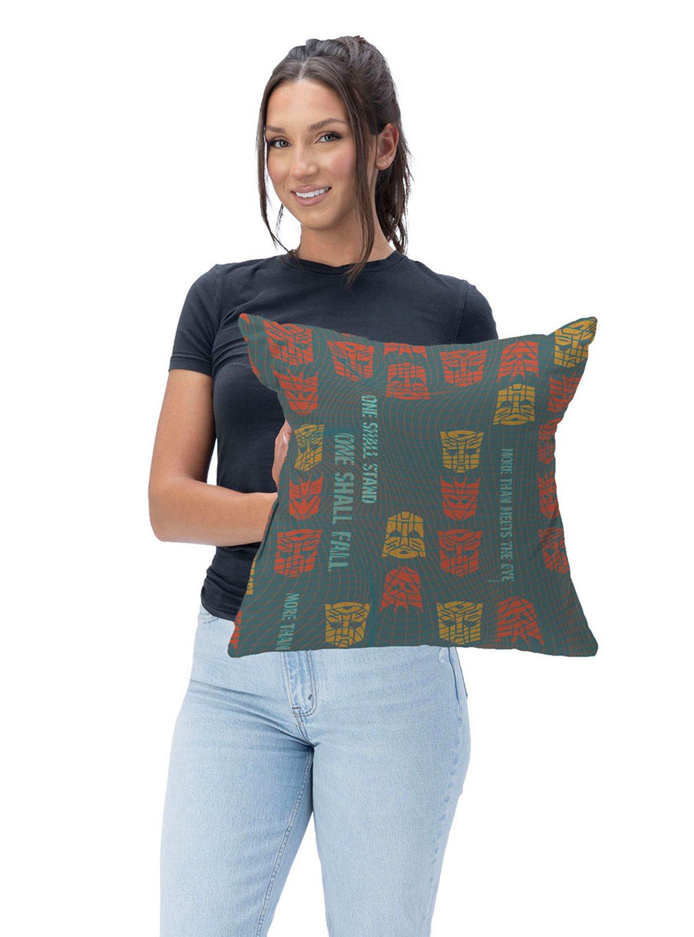 Transformers One Shall Stand One Shall Fall Throw Pillow, , hi-res