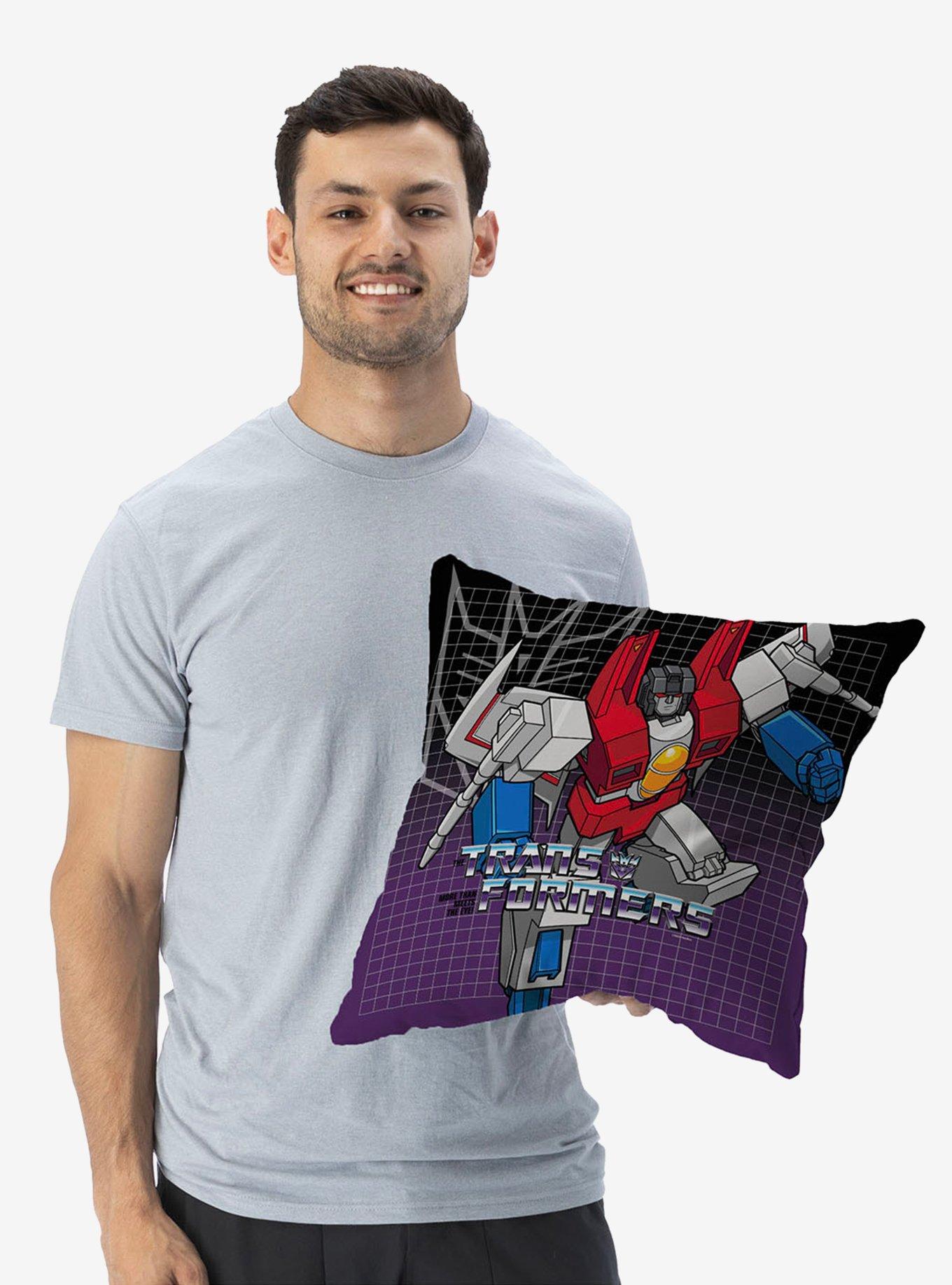 Transformers G1 Grid Starscream Throw Pillow, , alternate