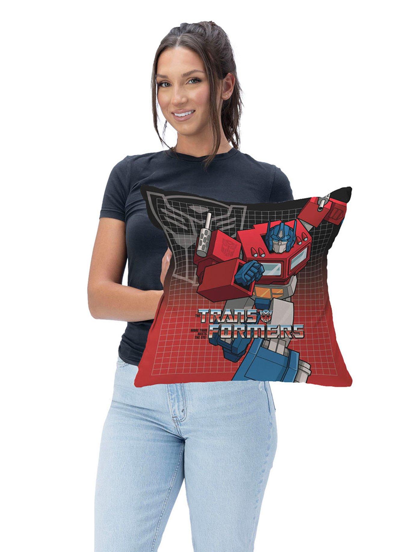 Transformers G1 Grid Optimus Prime Throw Pillow, , hi-res