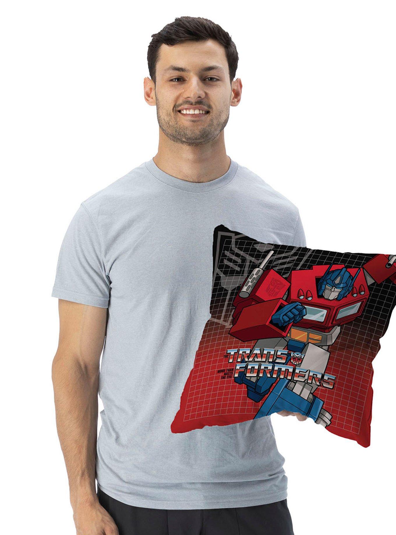 Transformers G1 Grid Optimus Prime Throw Pillow, , alternate