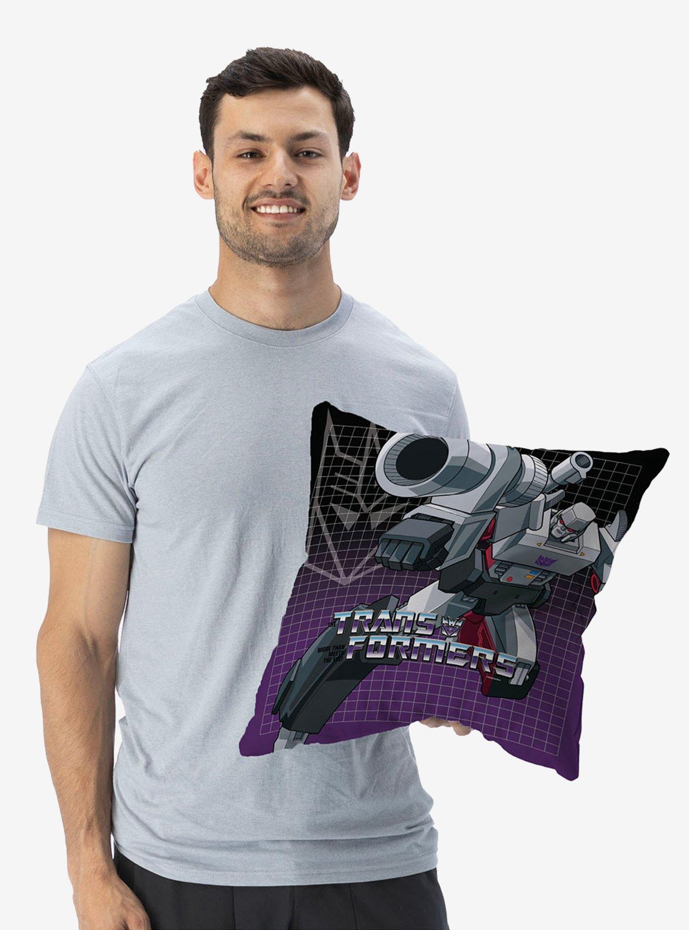 Transformers G1 Grid Megatron Throw Pillow, , alternate