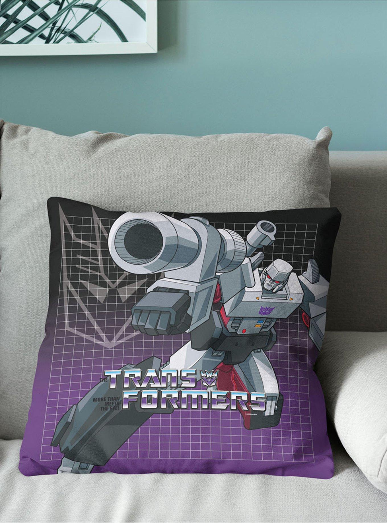 Transformers G1 Grid Megatron Throw Pillow, , alternate