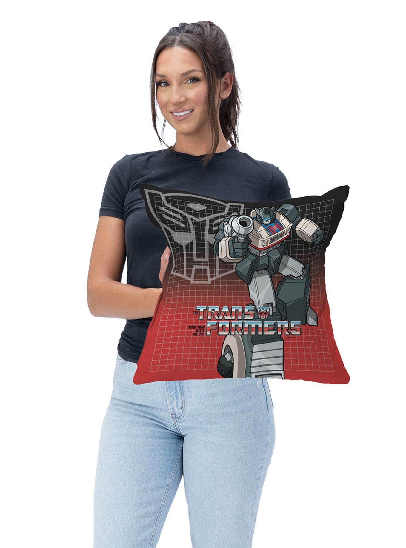 Transformers G1 Grid Jazz Throw Pillow, , hi-res