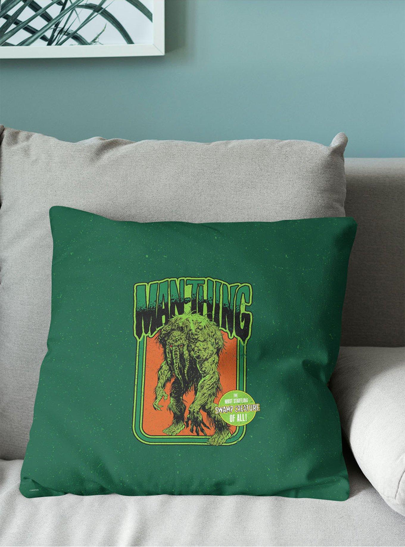 Marvel Strange Tales Swamp Creature Throw Pillow, , alternate