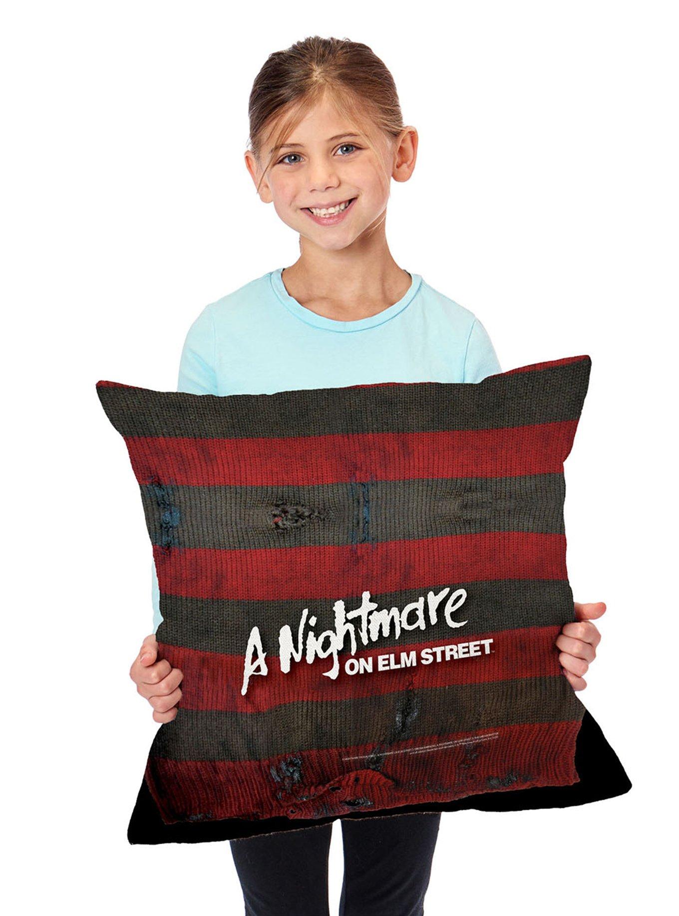 A Nightmare On Elm Street Sweater Throw Pillow, , alternate