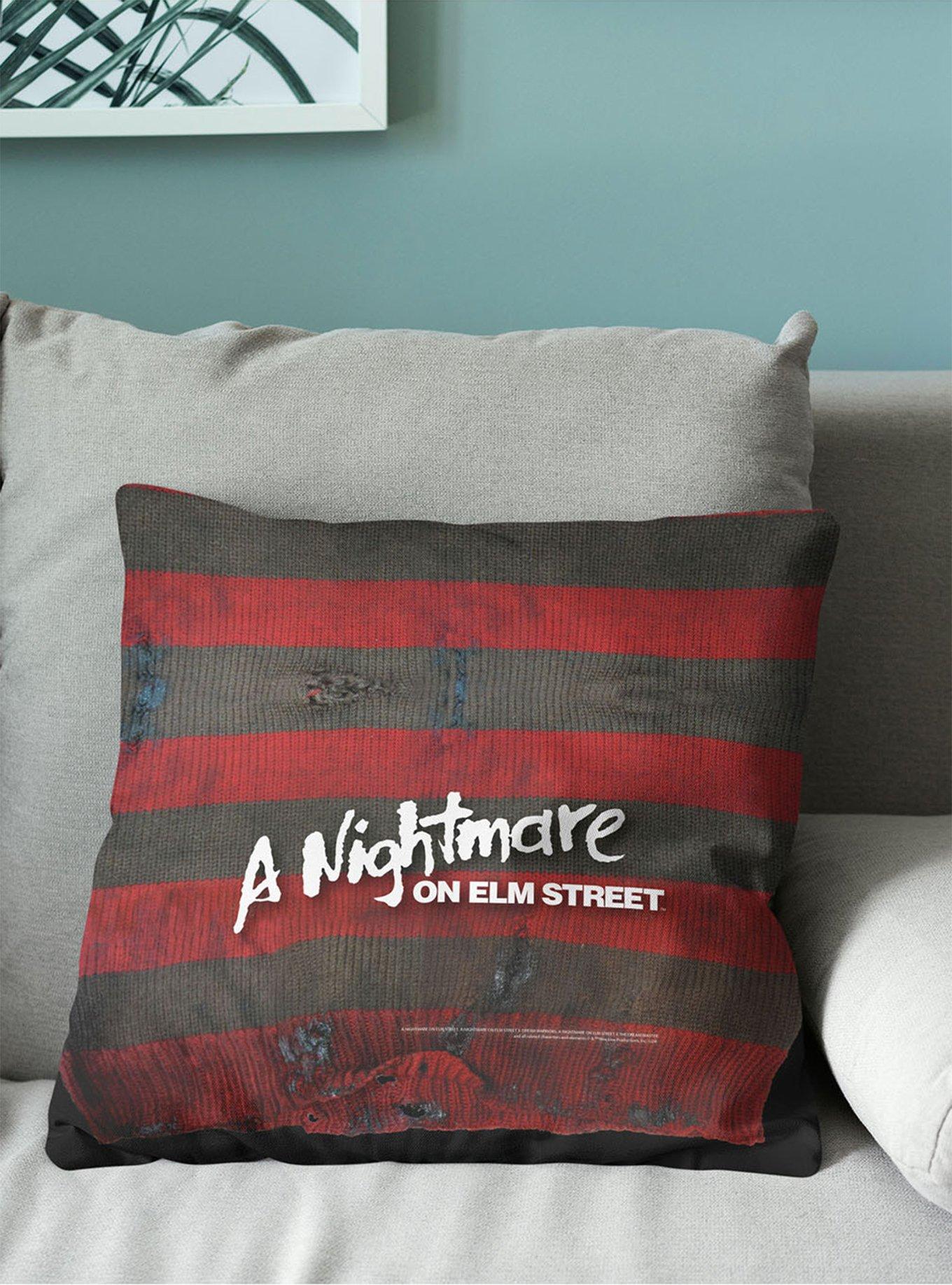 A Nightmare On Elm Street Sweater Throw Pillow, , alternate