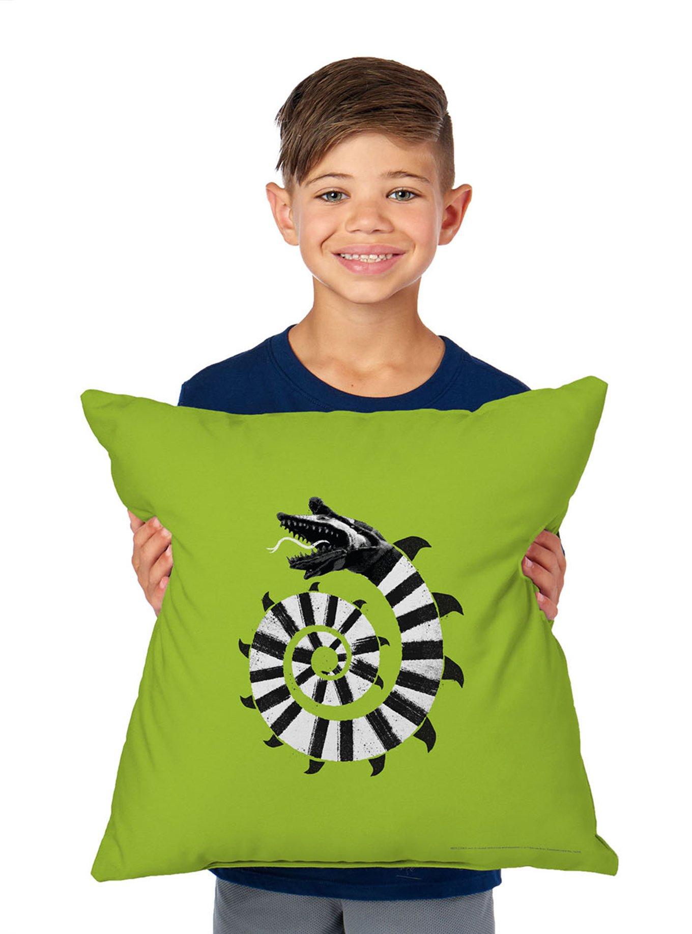 Beetlejuice Mind The Sandworms Throw Pillow, , hi-res