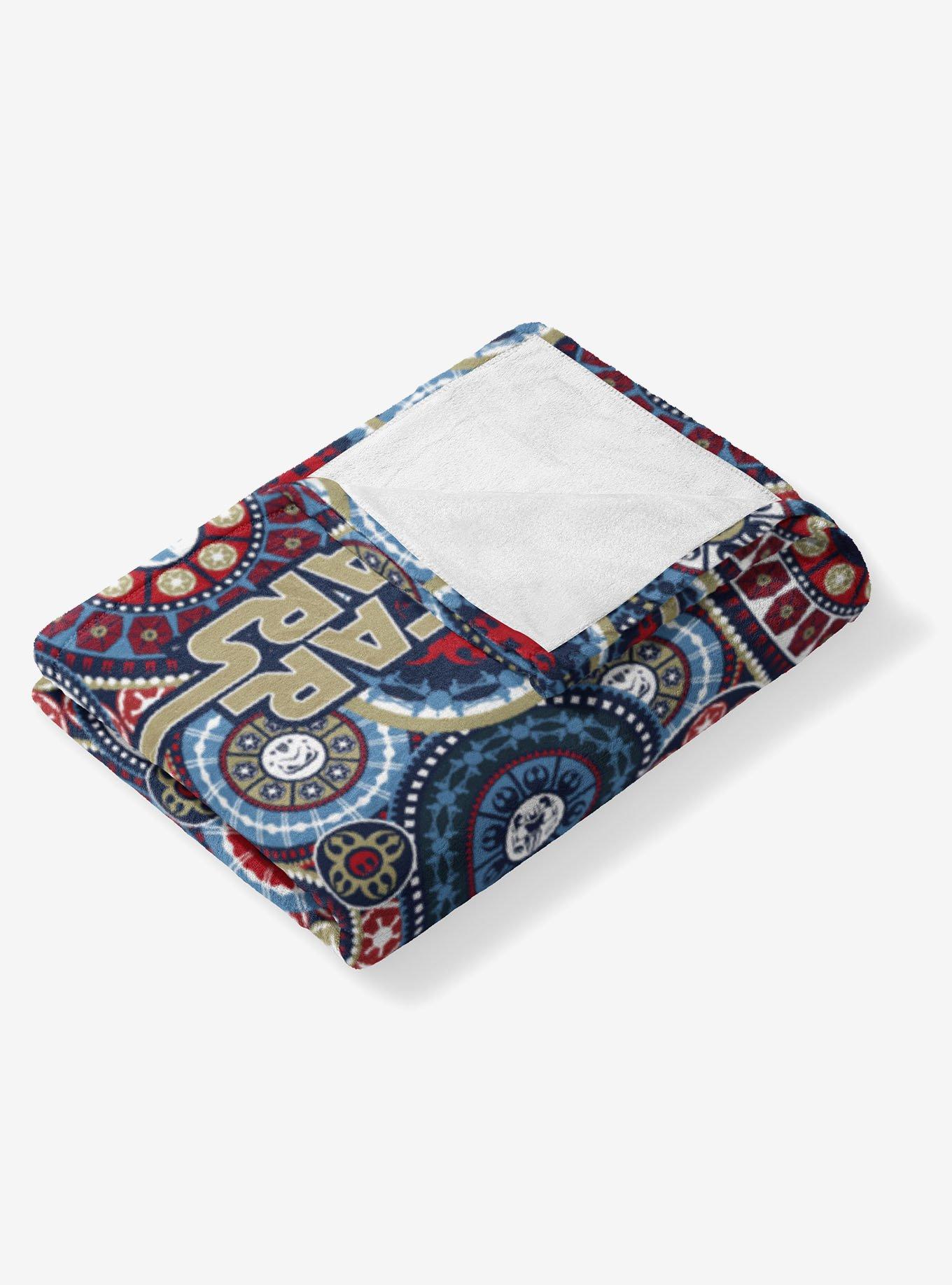 Star Wars Classic Repeats and Patterns Mandala 40x50" Silk Touch Throw Blanket, , alternate
