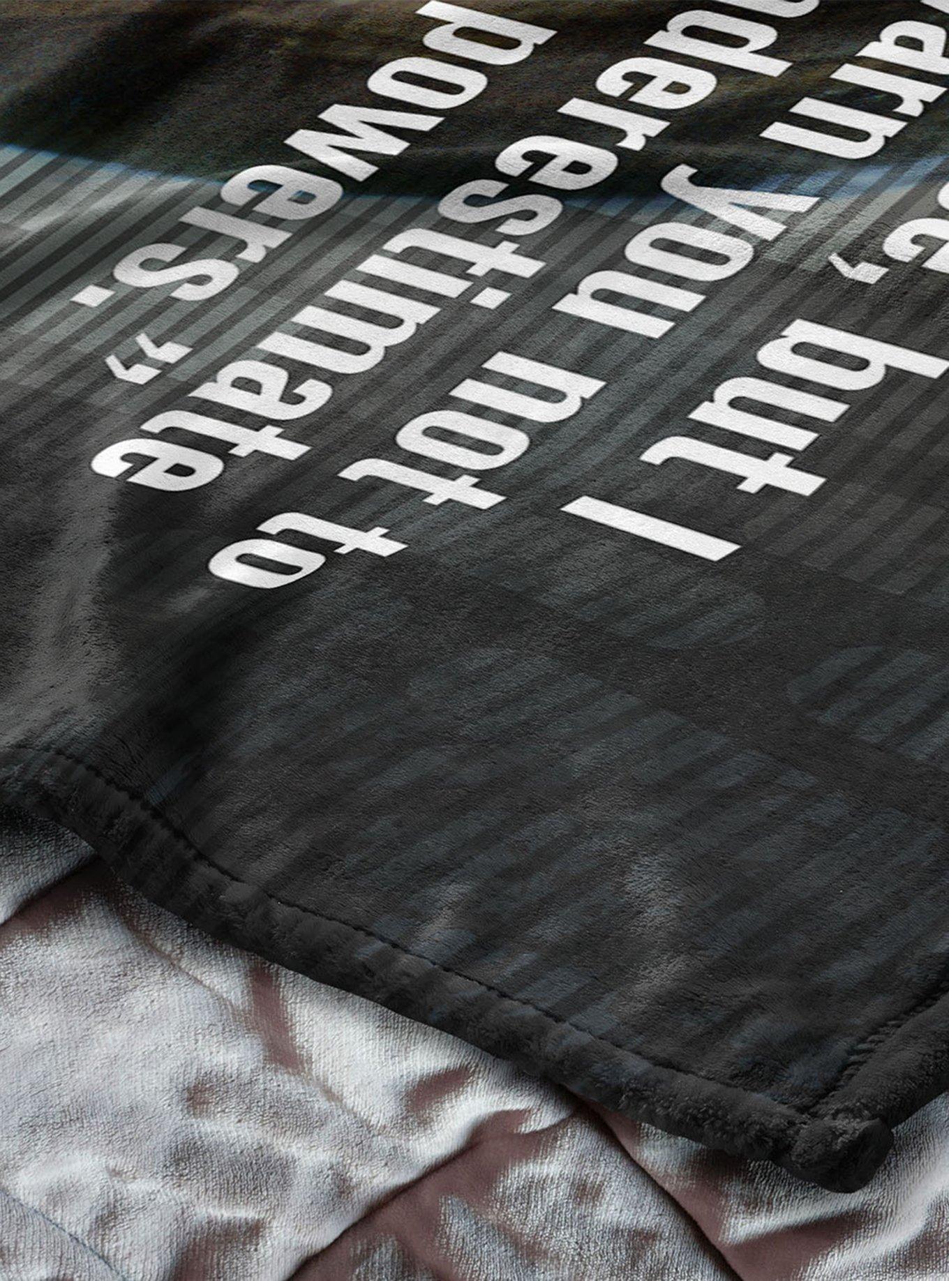 Star Wars Classic Quotes Luke Skywalker 40x50" Silk Touch Throw Blanket, , alternate