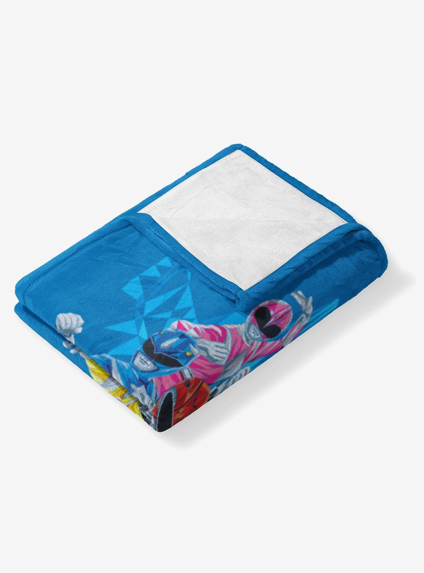 Mighty Morphin Power Rangers All Systems Go 40x50" Silk Touch Throw Blanket, , alternate