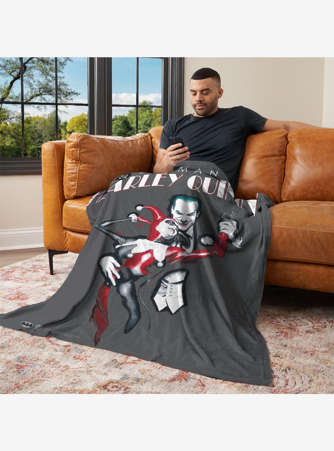 DC Comics Joker Tango 50x60" Silk Touch Throw Blanket, , alternate