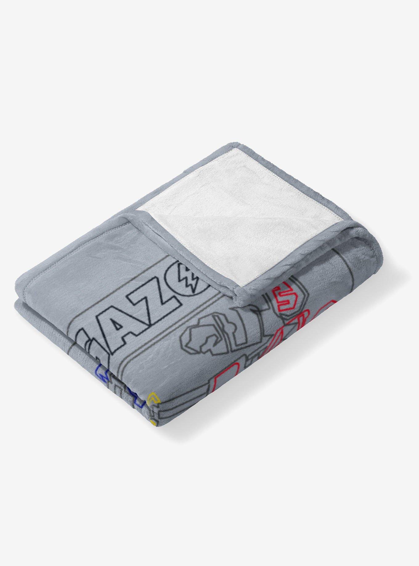 Mighty Morphin Power Rangers Megazord 40x50" Silk Touch Throw Blanket, , alternate